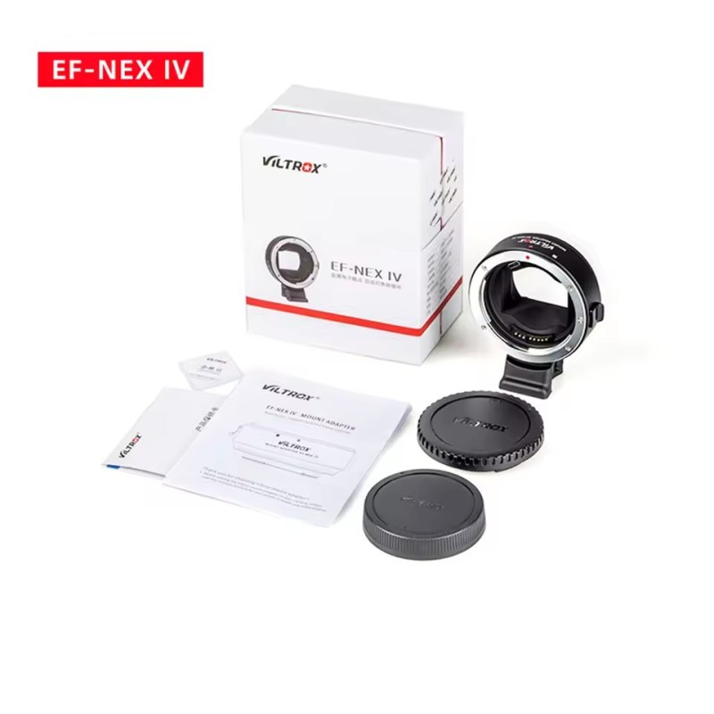 Sony Camera Zv-E10 - Adattatore per Obiettivi VILTROX EF-NEX IV