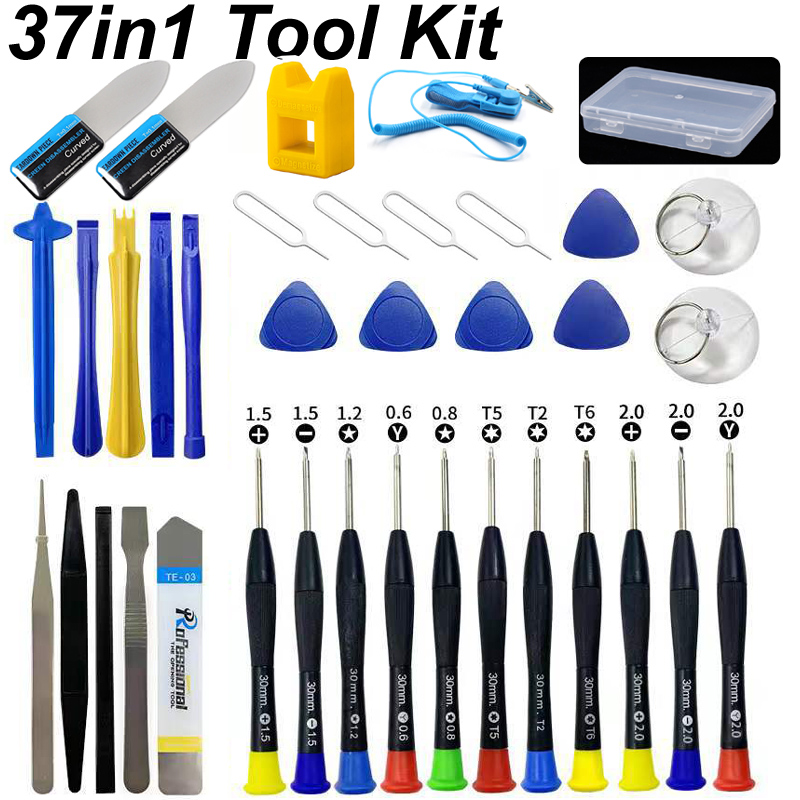 Phone Opening Tool - 28/37/44 in1 Cacciavite Spudger Kit di