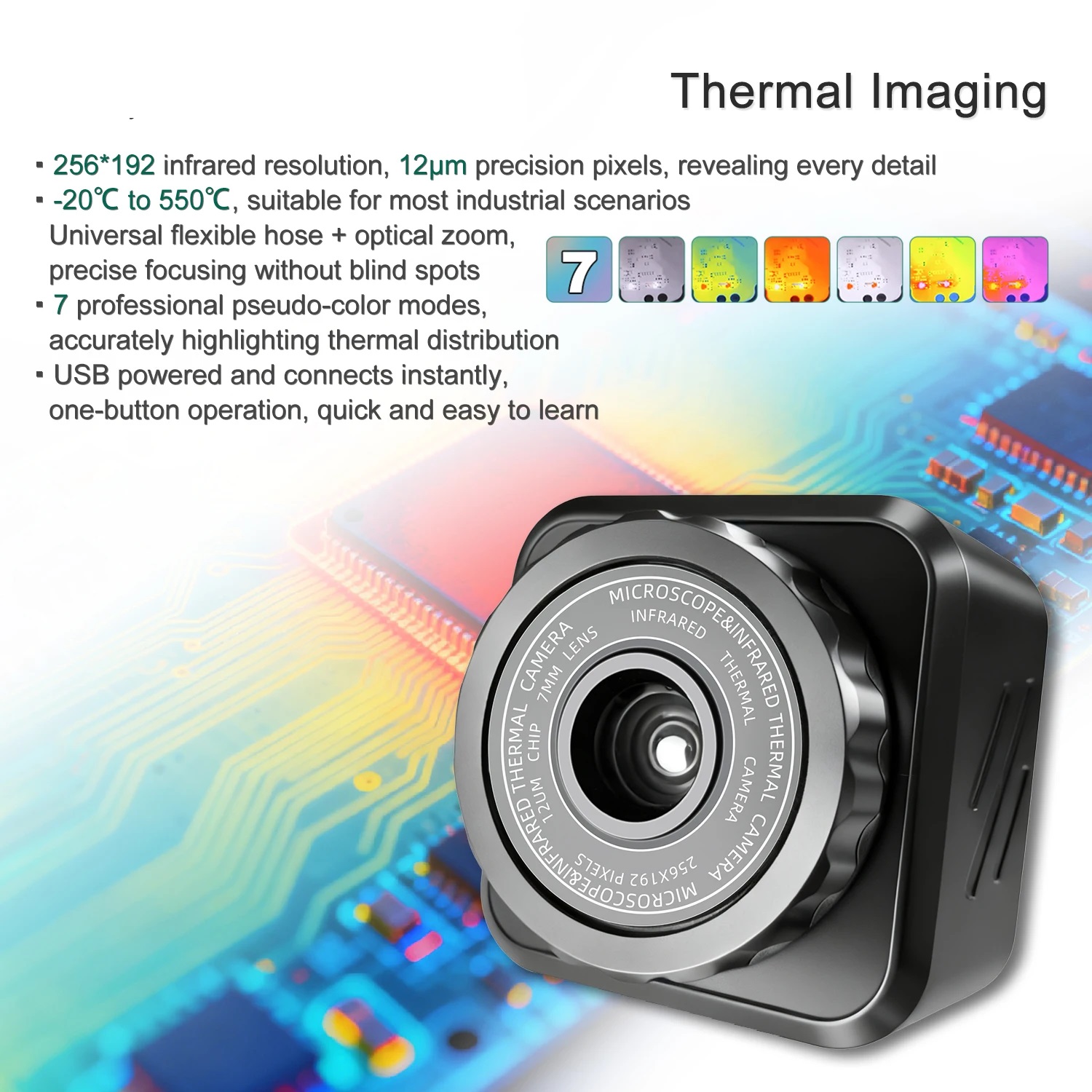 Termocamera YIZHAN 256*192 Pix - Electronics Repair Tools recensione e prezzo