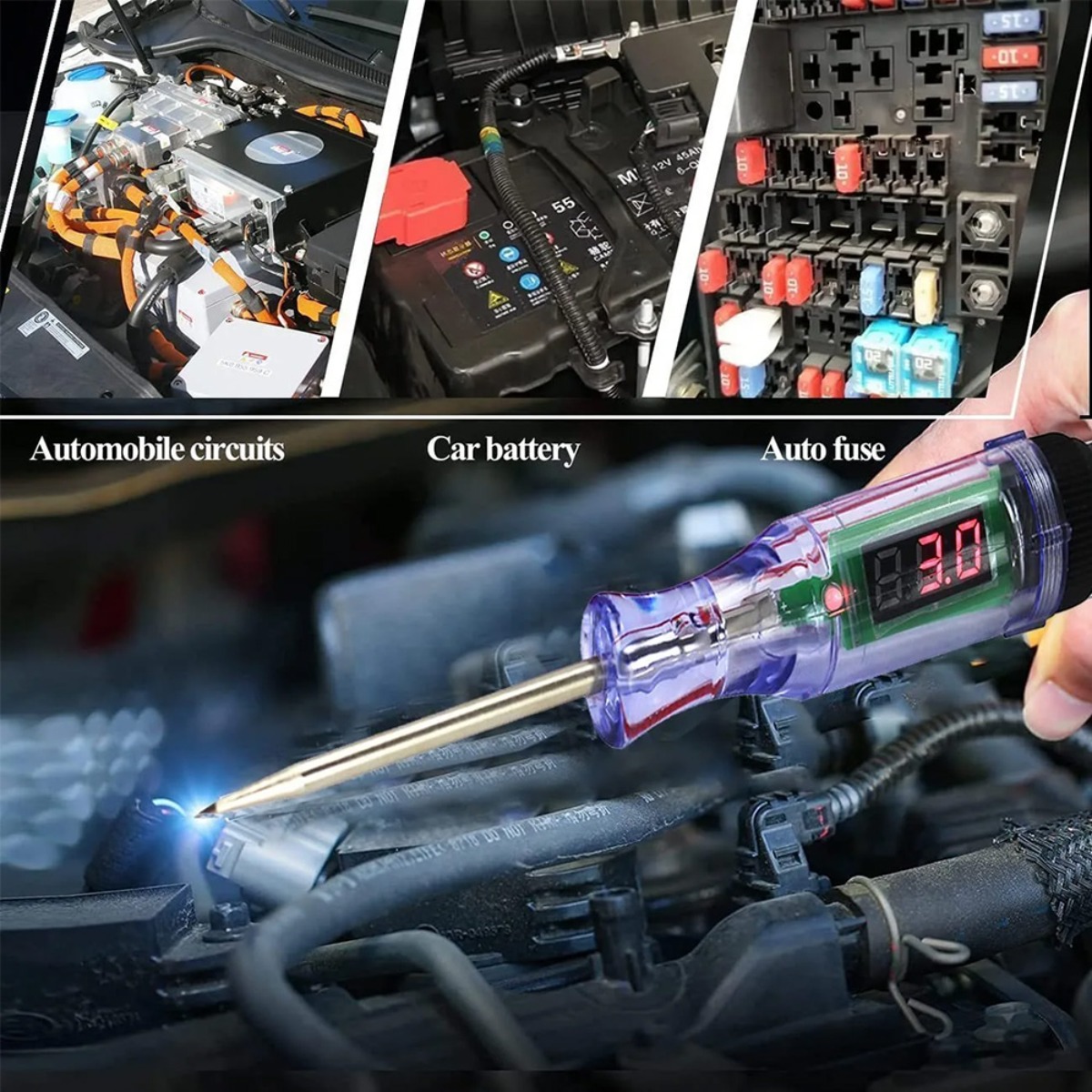 Tester di Tensione per Auto e  - Electronics Repair Tools recensione e prezzo